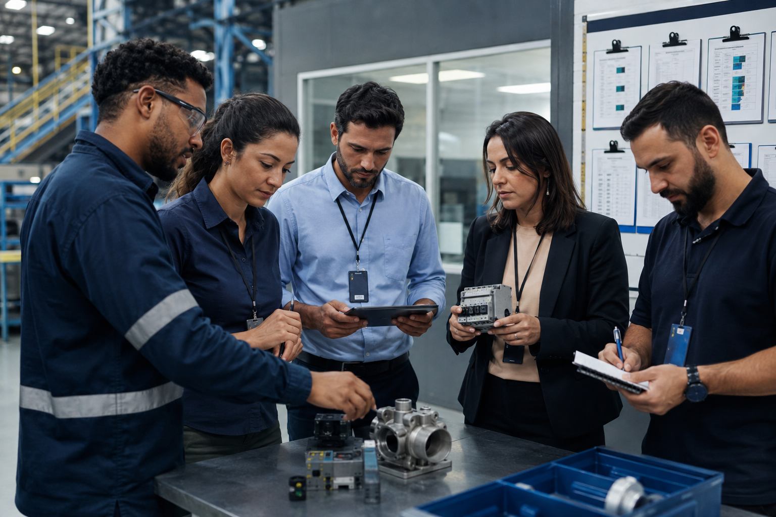 Equipe multidisciplinar avalia processo, acesso e integração antes de ampliar automações.