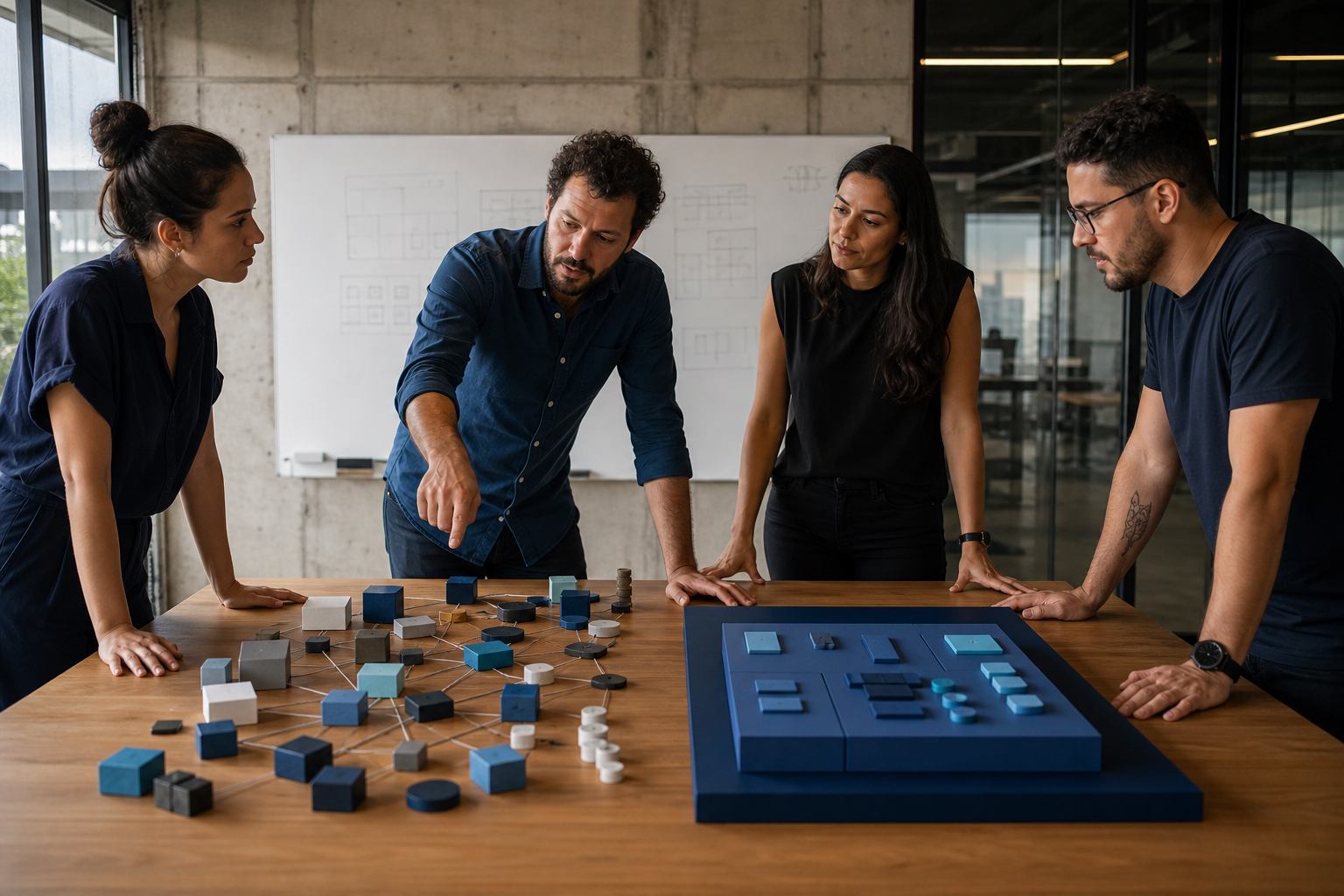 Equipe compara uma arquitetura fragmentada com uma base operacional unificada.