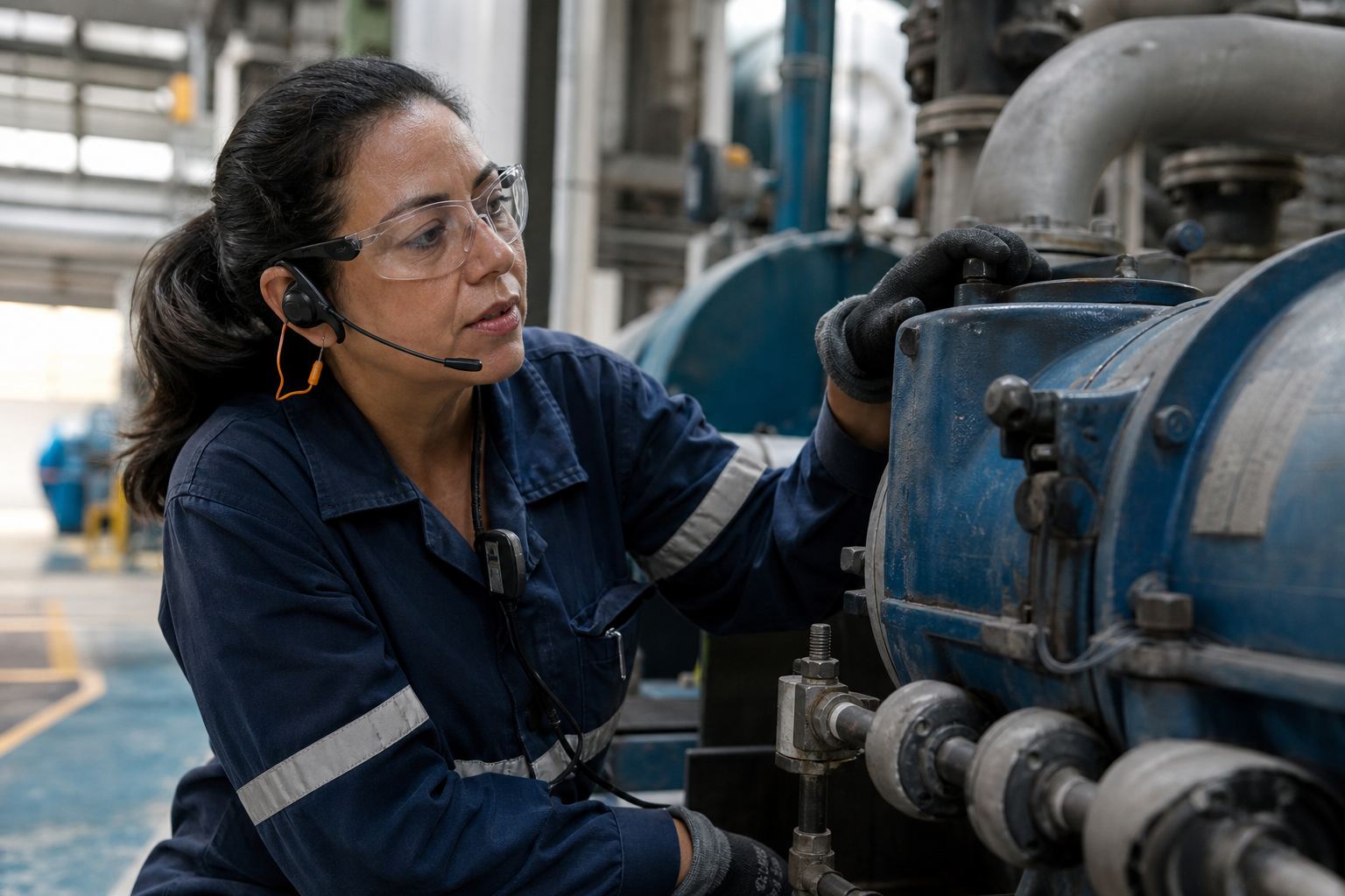 Técnica observa uma máquina e usa voz para transformar o contexto do trabalho em uma intenção operacional.